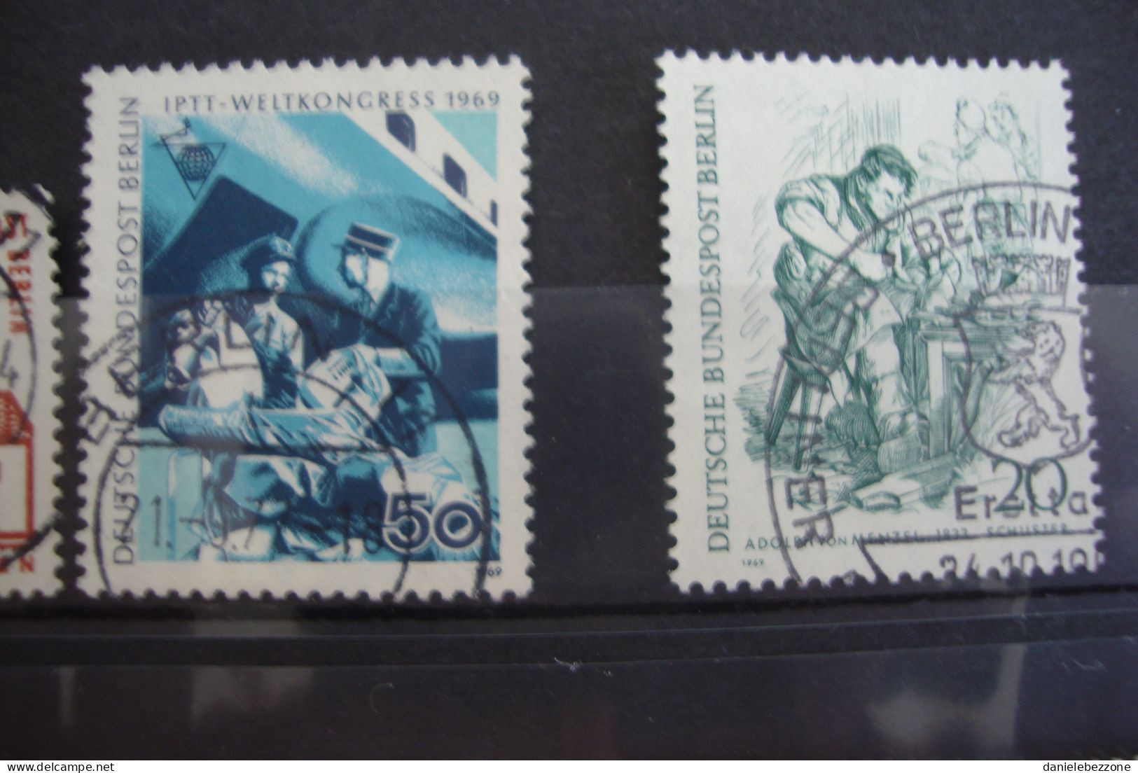 francobolli Berlino usati