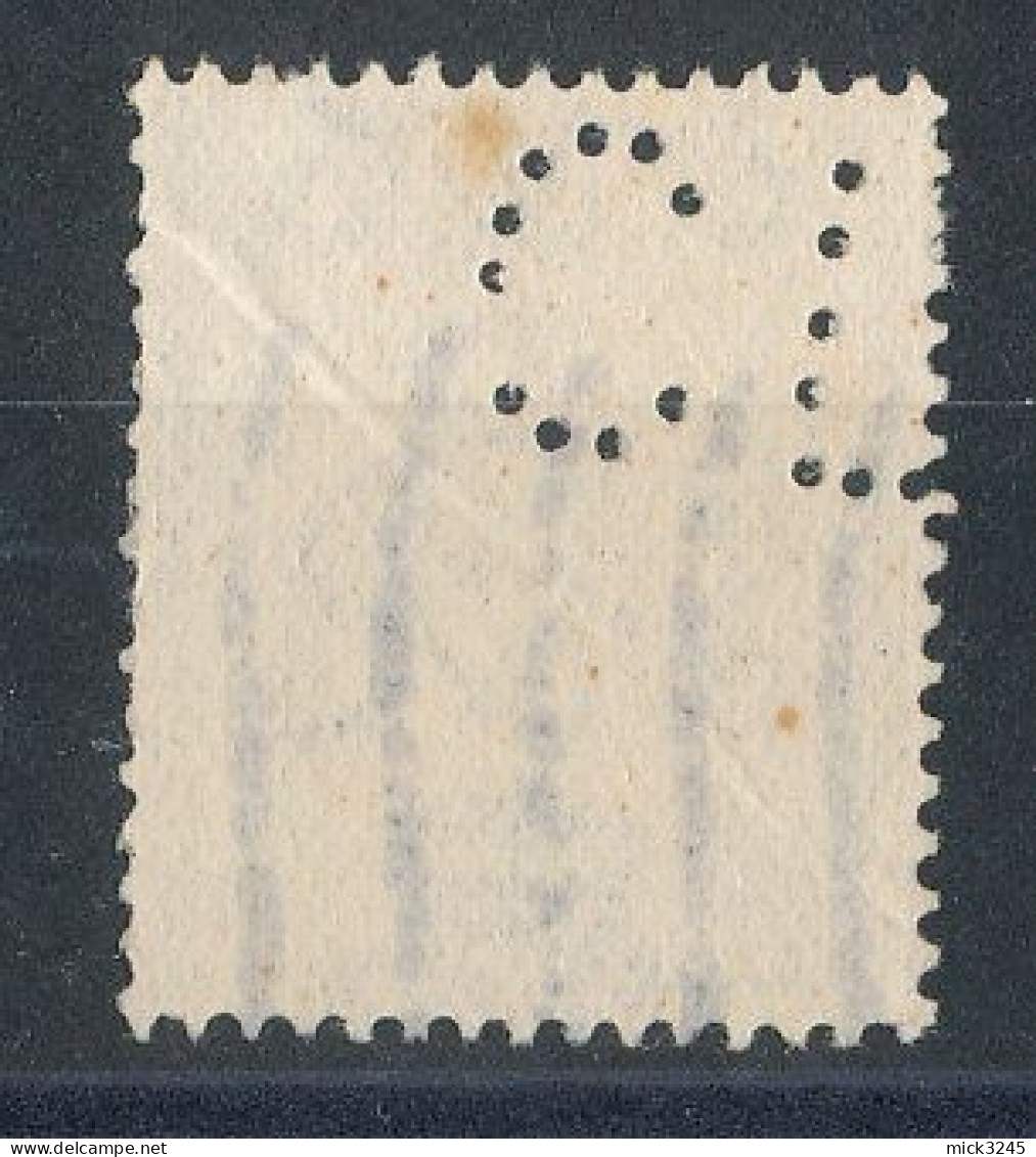 GB N°144 Perforé C.L - Perfins