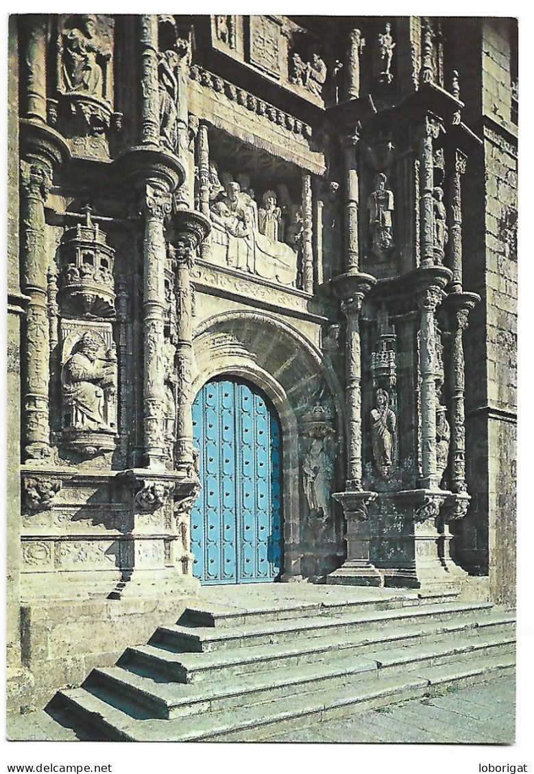 FACHADA DE LA CATEDRAL / FAÇADE DE LA CATHÉDRALE / FRONTAGE OF THE CATHEDRAL.- PONTEVEDRA - ( ESPAÑA ) - Chiese E Cattedrali