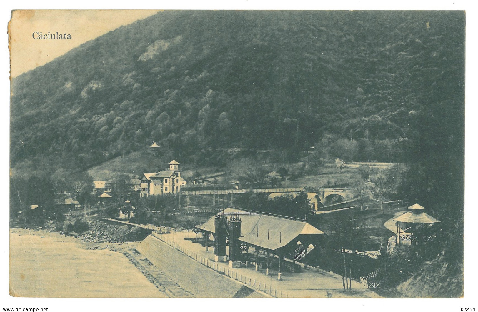 RO 06 - 16269 CACIULATA, Valcea, Panorama, Romania - Old Postcard - Used - 1908 - Roumanie