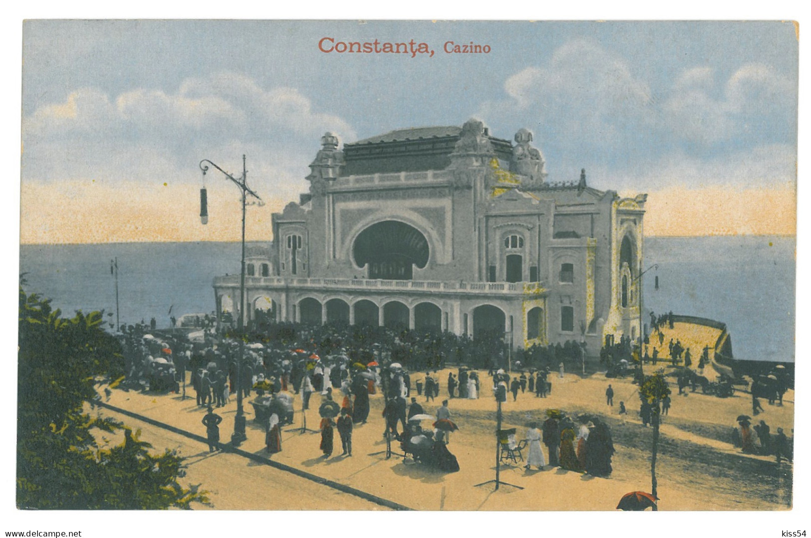 RO 06 - 16272 CONSTANTA, Casino, Romania - Old Postcard - Unused - 1918 - Roumanie