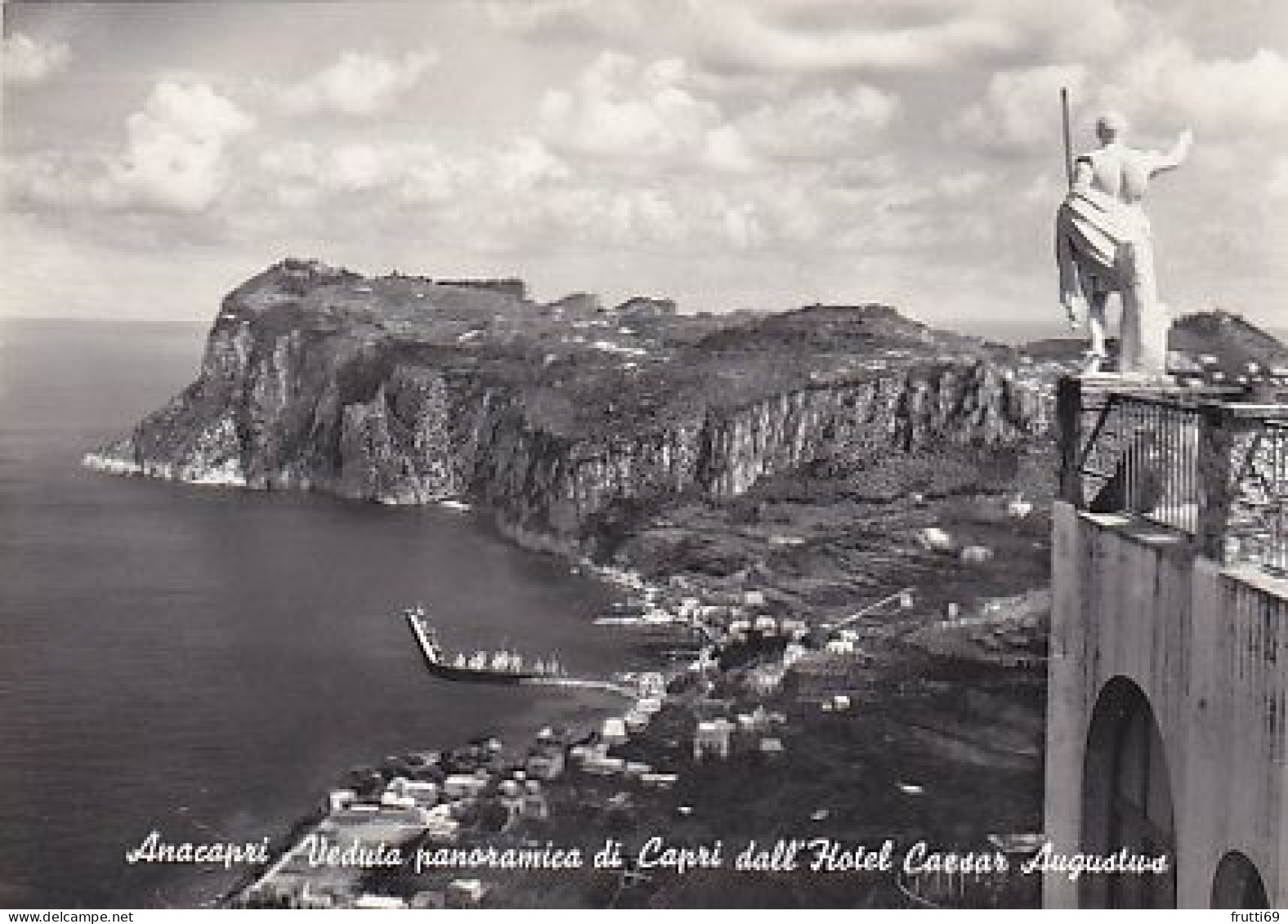 AK 216731 ITALY - Anacapri - Veduta Panoramica Di Capri Dall' Hotel Caesar Augustus - Other & Unclassified