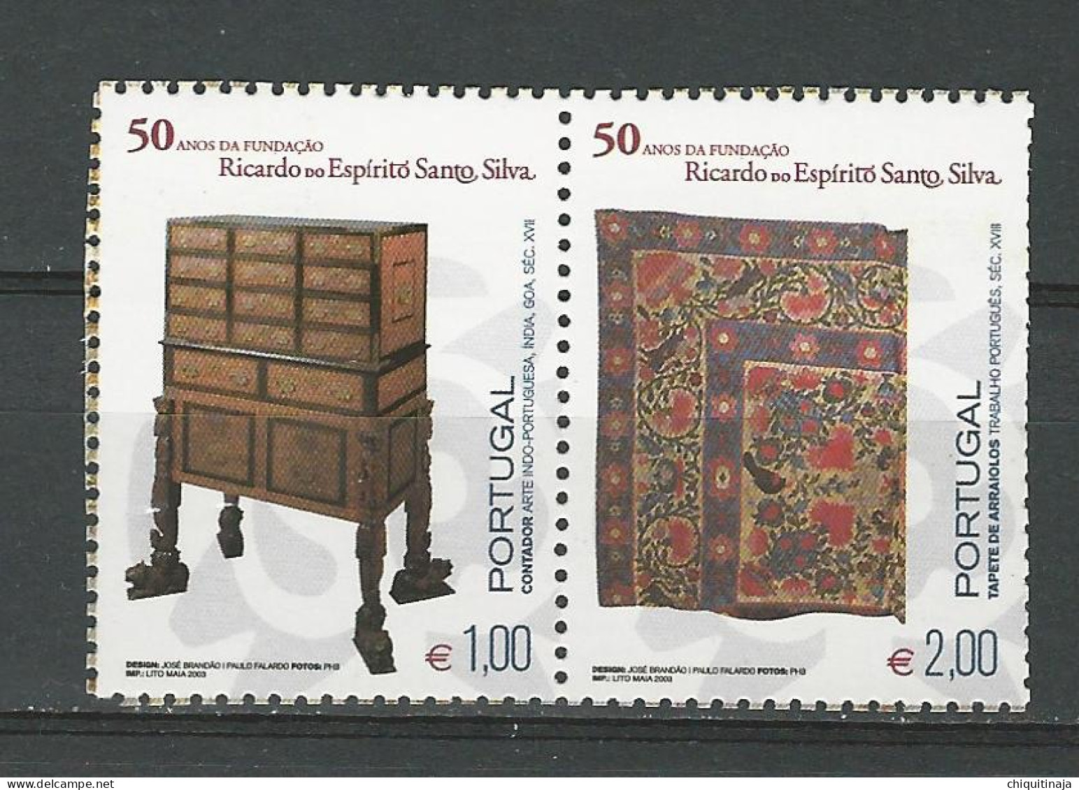 Portugal 2003 “50 Aniversario Fundación Espirito Santo Silva” MNH/** - Unused Stamps