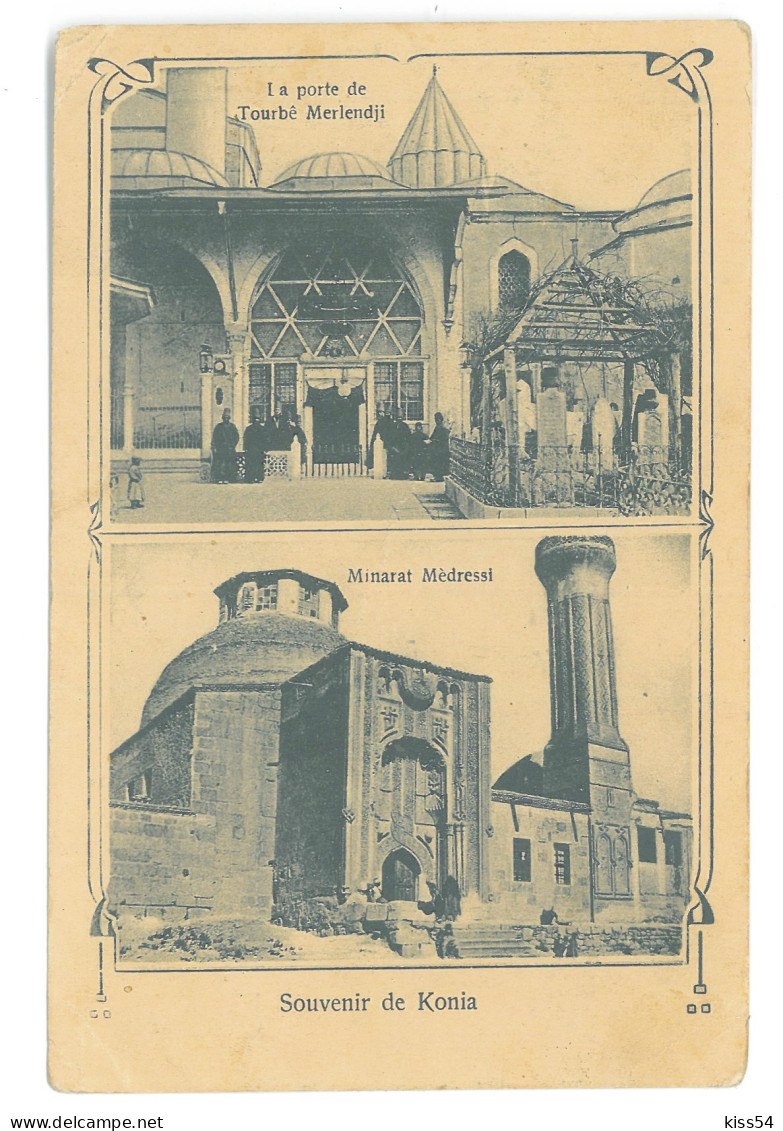 TR 23 - 18842 KONYA, Turkey - Old Postcard - Unused - Türkei