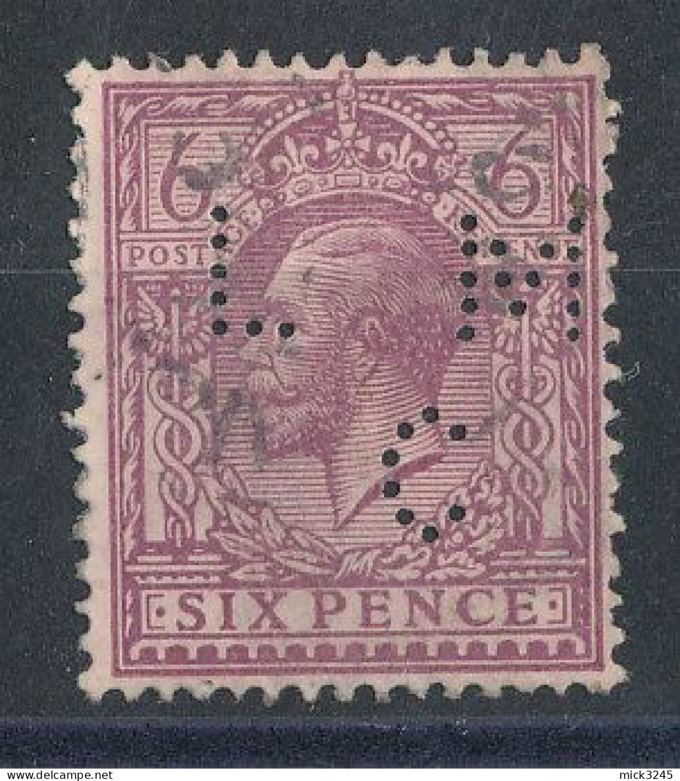 GB N°147 Perforé  L M C - Perfin