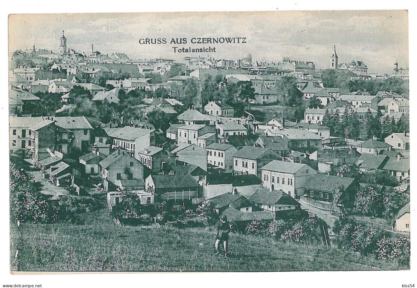 UK 25 - 9860 CZERNOWITZ, Bukowina, Ukraine, Panorama - Old Postcard - Unused - Ukraine