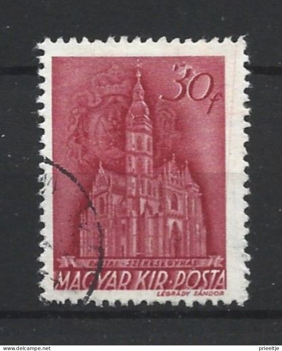 Hungary 1943 Church Y.T. 629 (0) - Oblitérés