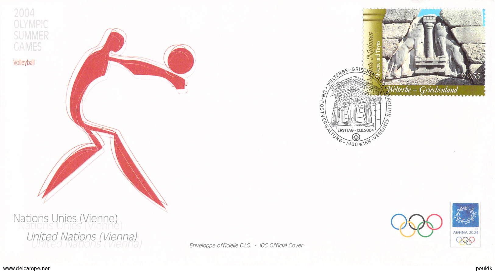 Olympic Games In Athens 2004 - Ten Covers, Looks Like FDC. Postal Weight Approx 0,09 Kg. Please Read Sales Con - Summer 2004: Athens