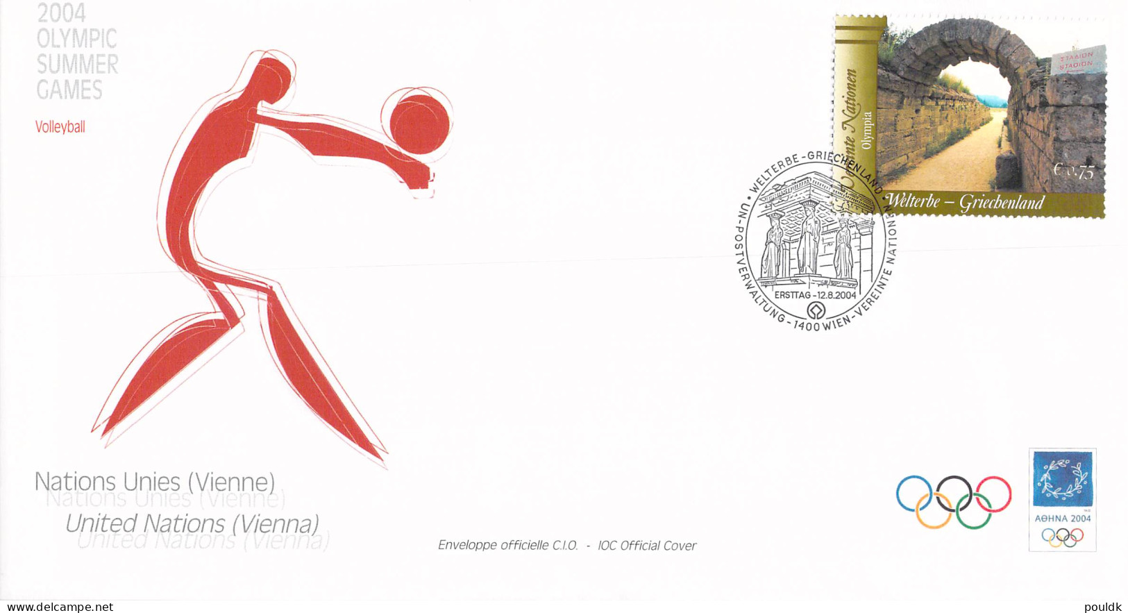 Olympic Games In Athens 2004 - Ten Covers, Looks Like FDC. Postal Weight Approx 0,09 Kg. Please Read Sales Con - Estate 2004: Atene