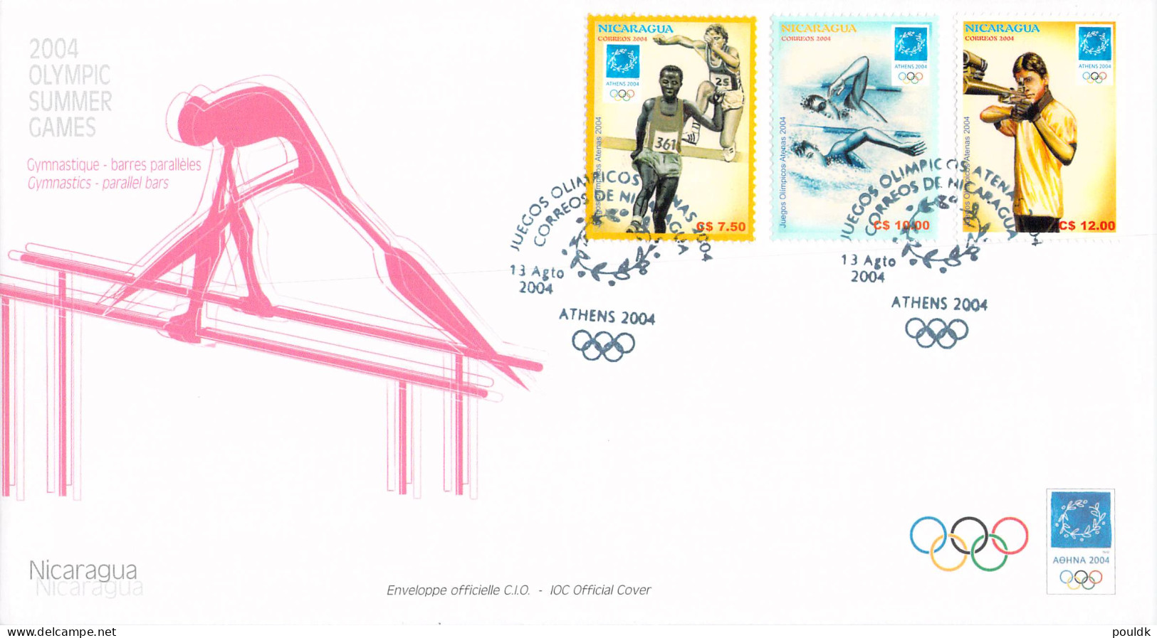 Olympic Games in Athens 2004 - ten covers, looks like FDC. Postal weight approx 0,09 kg. Please read Sales Con