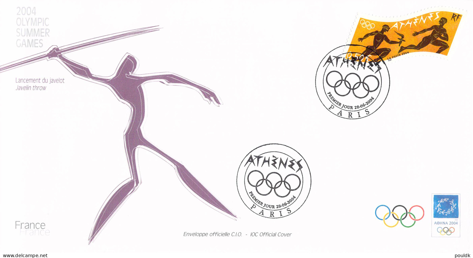 Olympic Games In Athens 2004 - Ten Covers, Looks Like FDC. Postal Weight Approx 0,09 Kg. Please Read Sales Con - Estate 2004: Atene