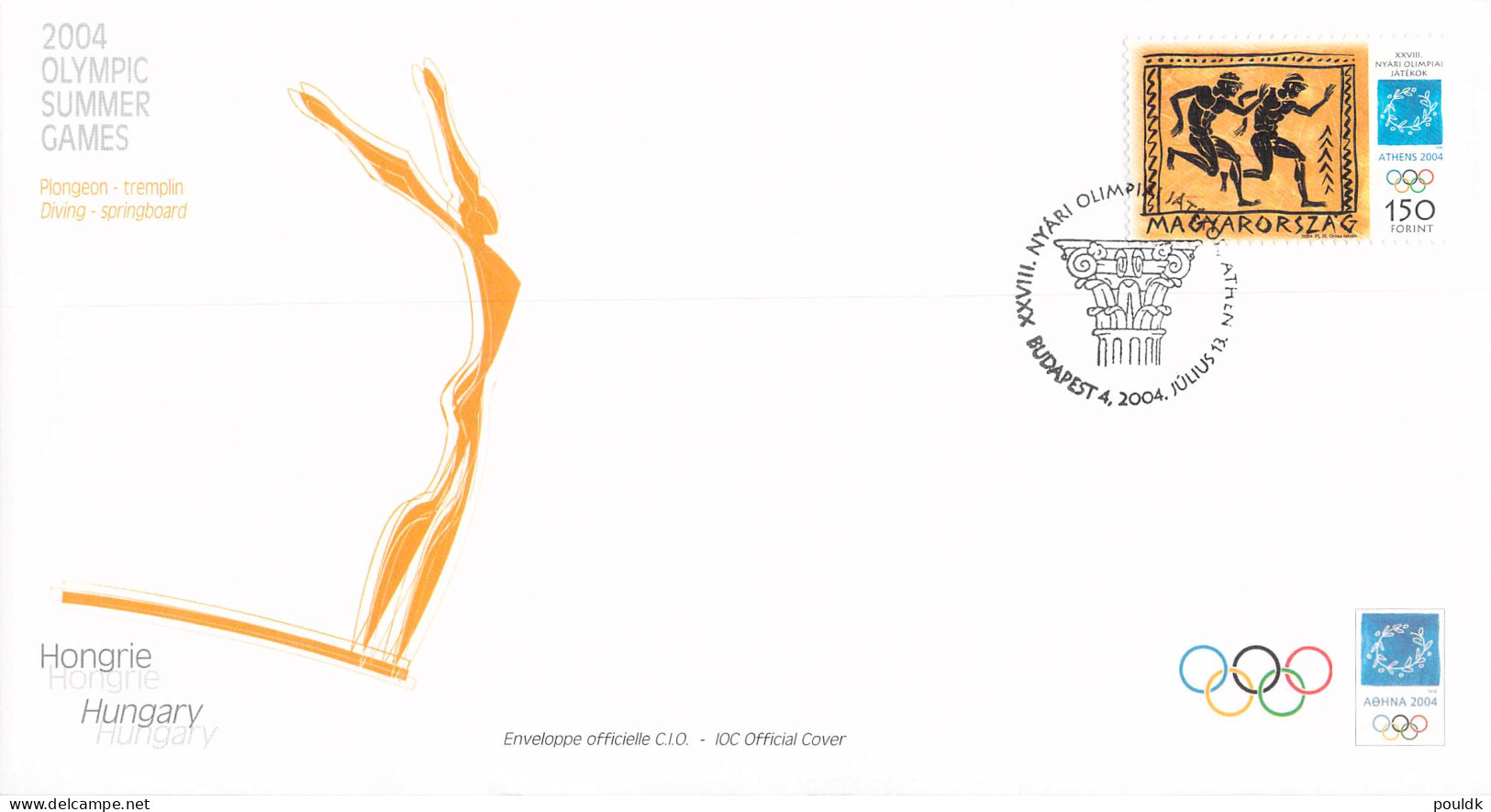 Olympic Games In Athens 2004 - Ten Covers, Looks Like FDC. Postal Weight Approx 0,09 Kg. Please Read Sales Con - Estate 2004: Atene