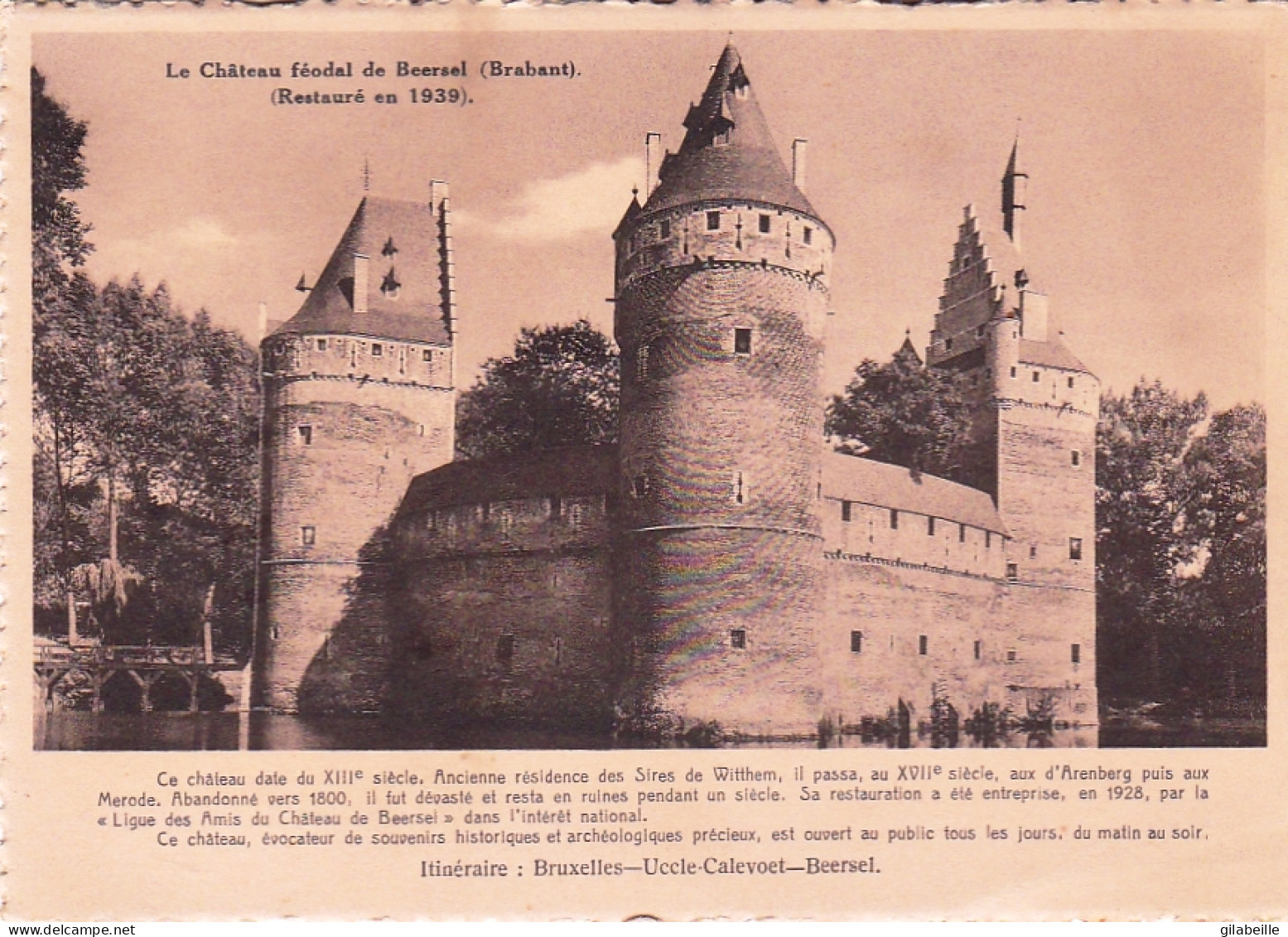 Le Chateau Feodal De BEERSEL - Beersel