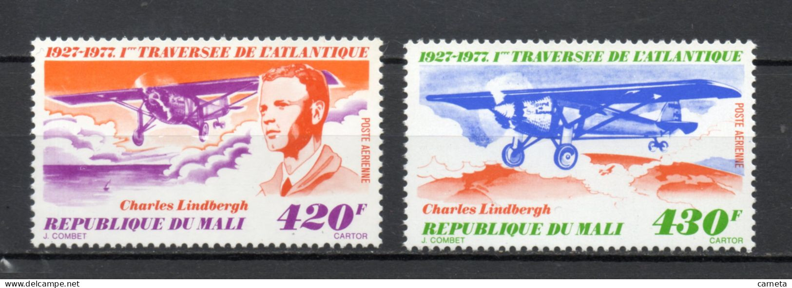 MALI  PA  N° 298 + 299   NEUFS SANS CHARNIERE  COTE 6.50€    AVIATEUR AVION - Mali (1959-...)