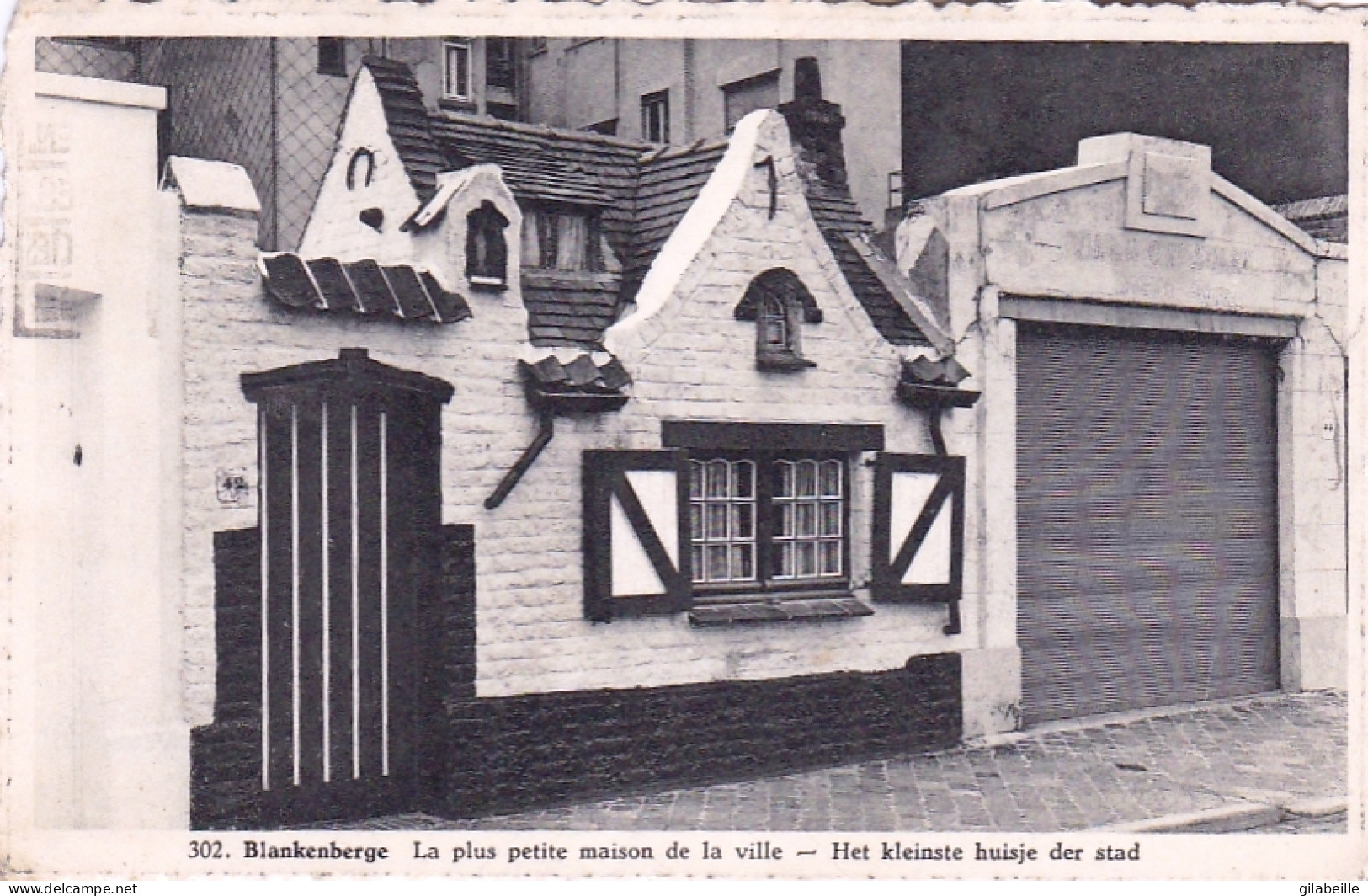 Blankenberge - Blankenberghe -  Het Kleinste Huisje Der Stad - La Plus Petite Maison De La Ville - Blankenberge