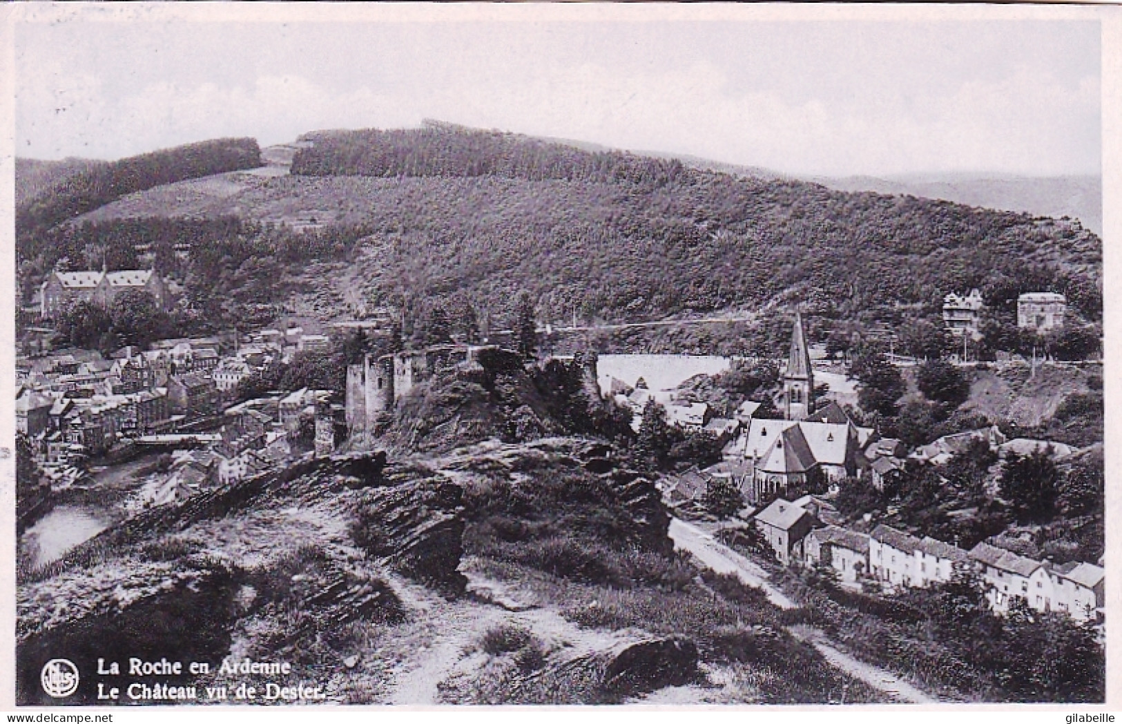  LA ROCHE En ARDENNE - Le Chateau Vu De Dester - La-Roche-en-Ardenne