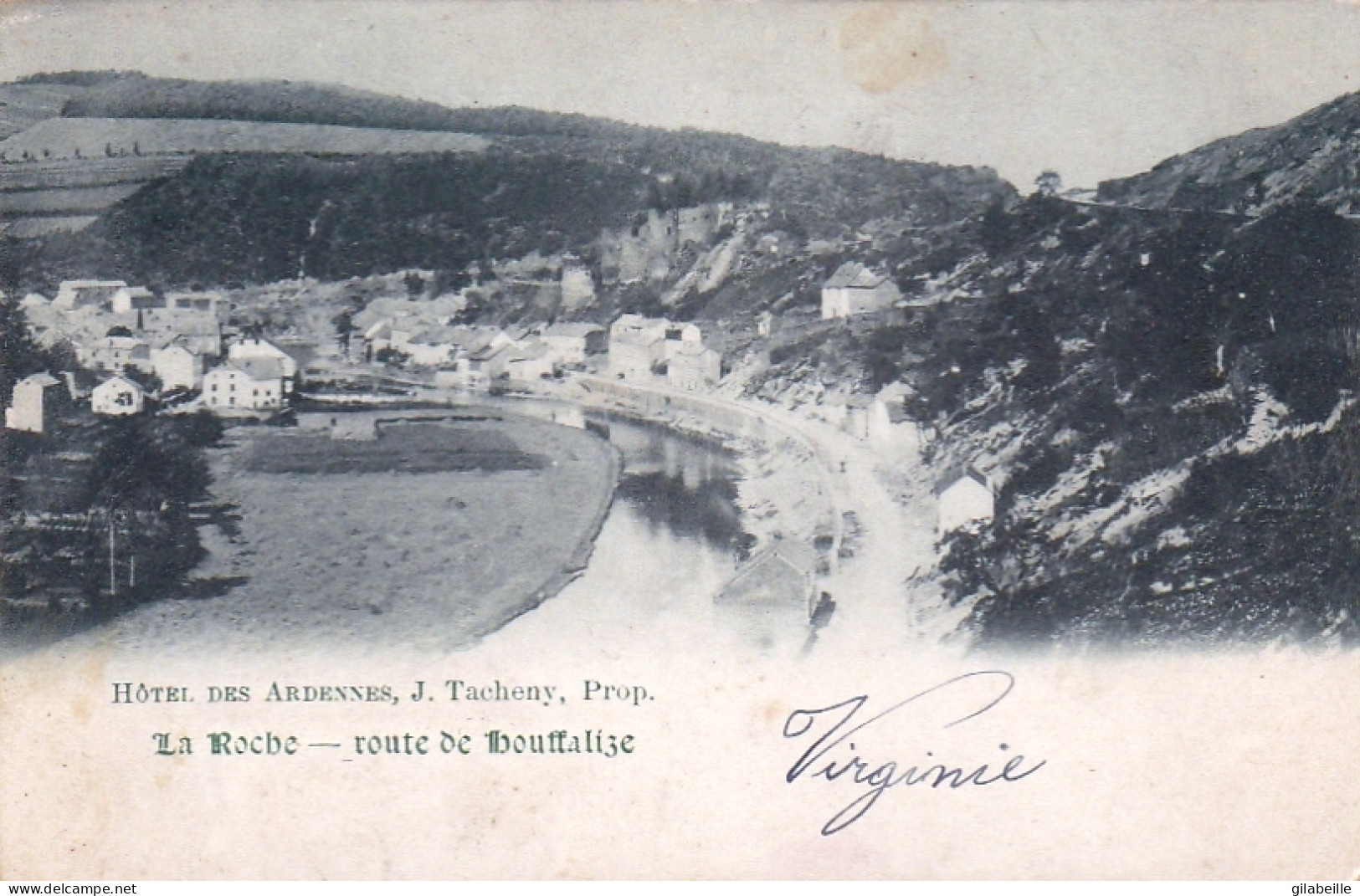  LA ROCHE En ARDENNE - Route De Bouffalize - La-Roche-en-Ardenne