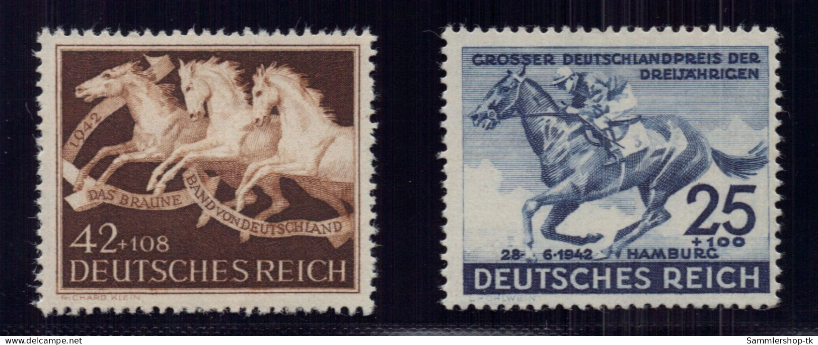 Dt. Reich Michel Nummer 779 + 780 Postfrisch - Autres & Non Classés