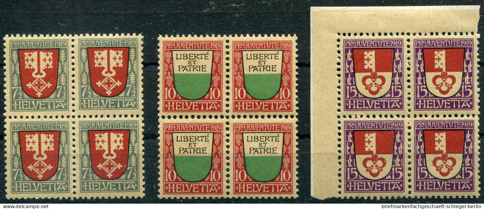 Schweiz, 1919, Postfrisch - Other & Unclassified