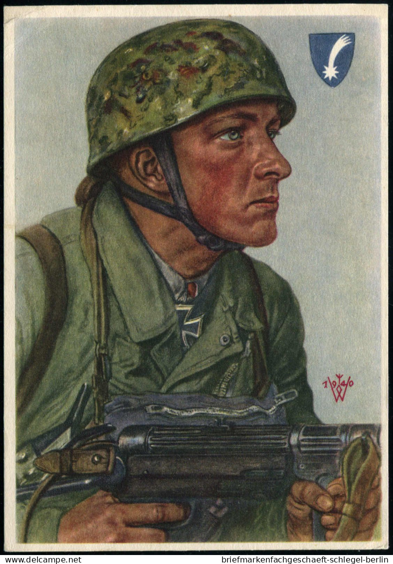 III. Reich, Propaganda, Postkarten Militär, 1940 - Unclassified