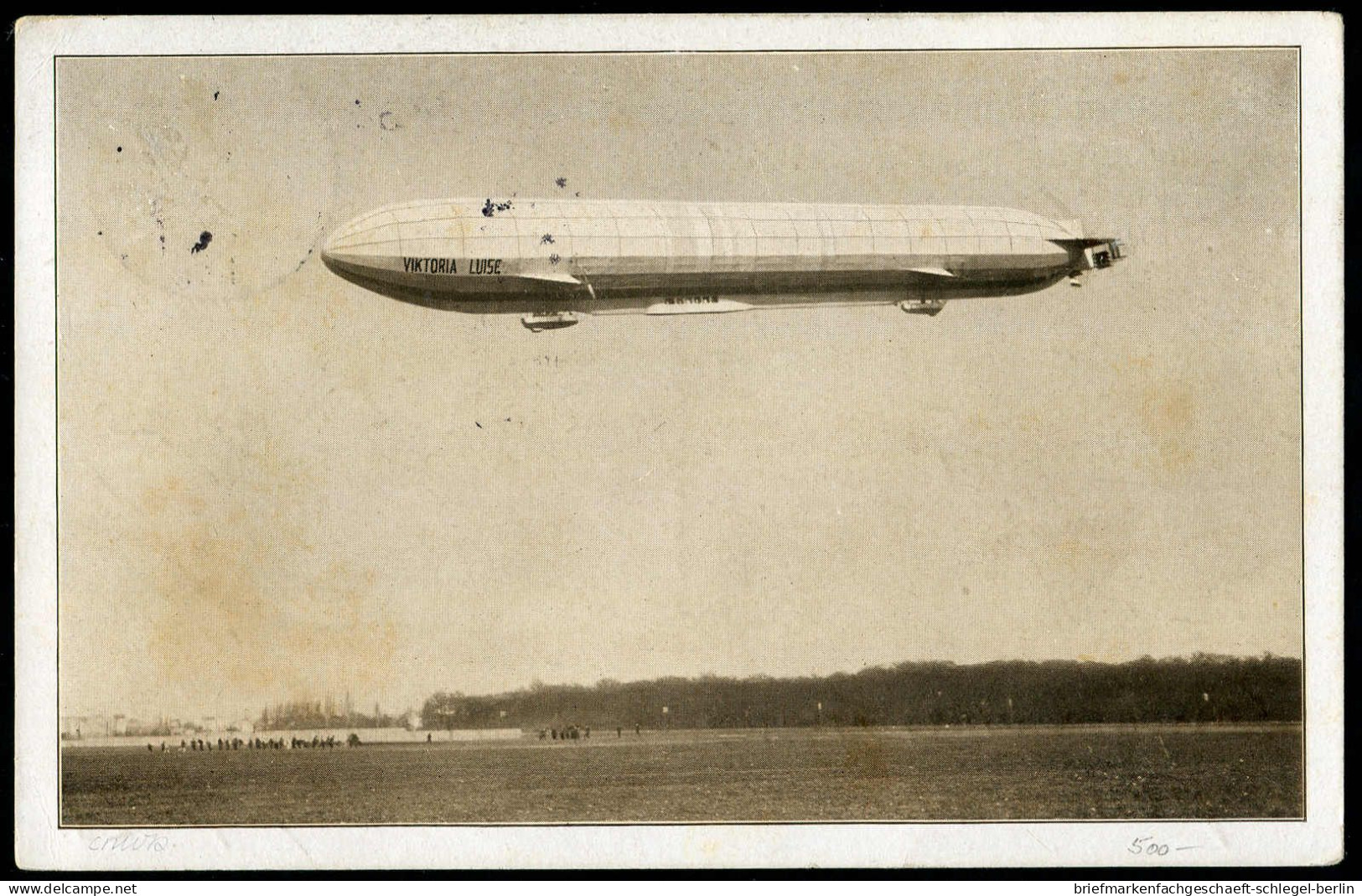 Zeppelin, Zeppelinpost Vor WW-I, 1913, 11 Ce, Brief - Zeppeline