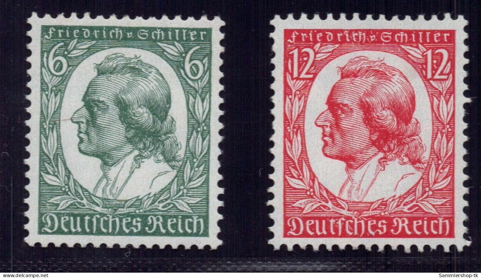 Dt. Reich Michel Nummer 554 + 555 Postfrisch - Otros & Sin Clasificación