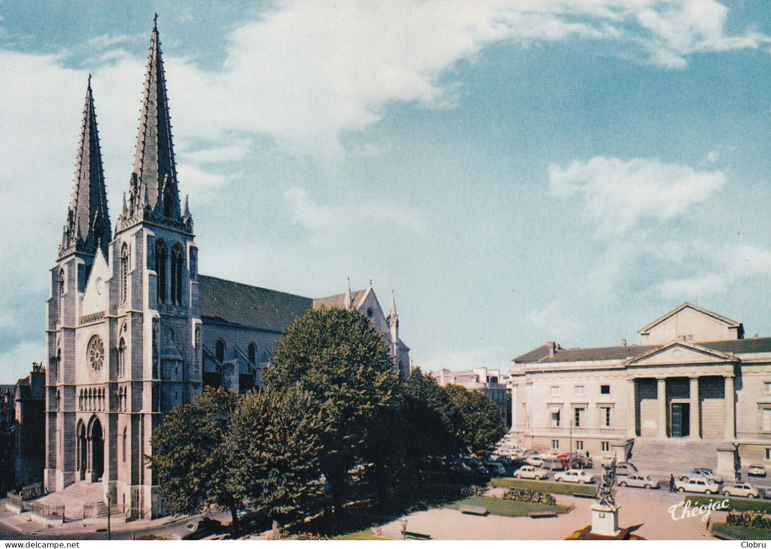 64, Pau, Le Palais De Justice Et L’Église Saint Jacques - Pau