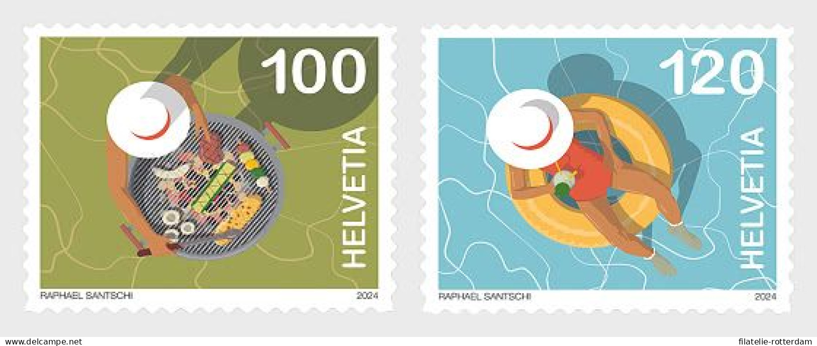 Switzerland / Zwitserland - Postfris / MNH - Complete Set Summer 2024 - Unused Stamps