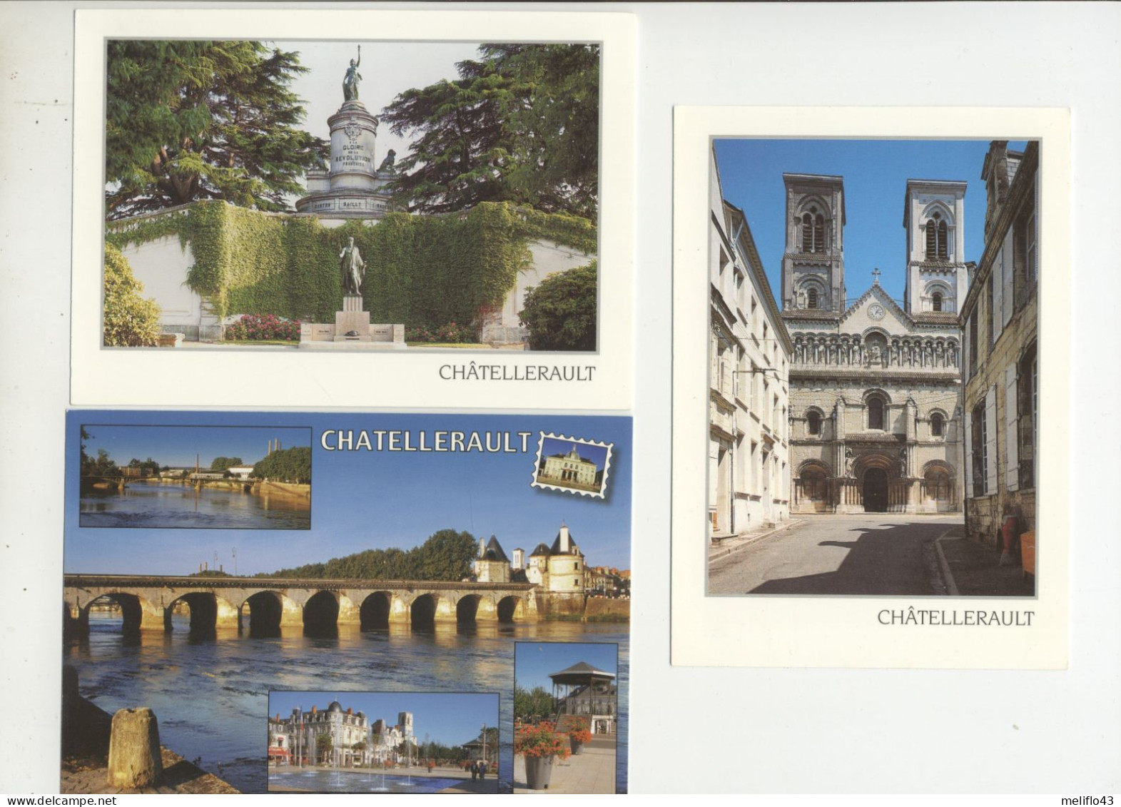 86 /CPM - Chatellerault - Lot De 44 Cartes (Toutes Scannées) - 5 - 99 Karten