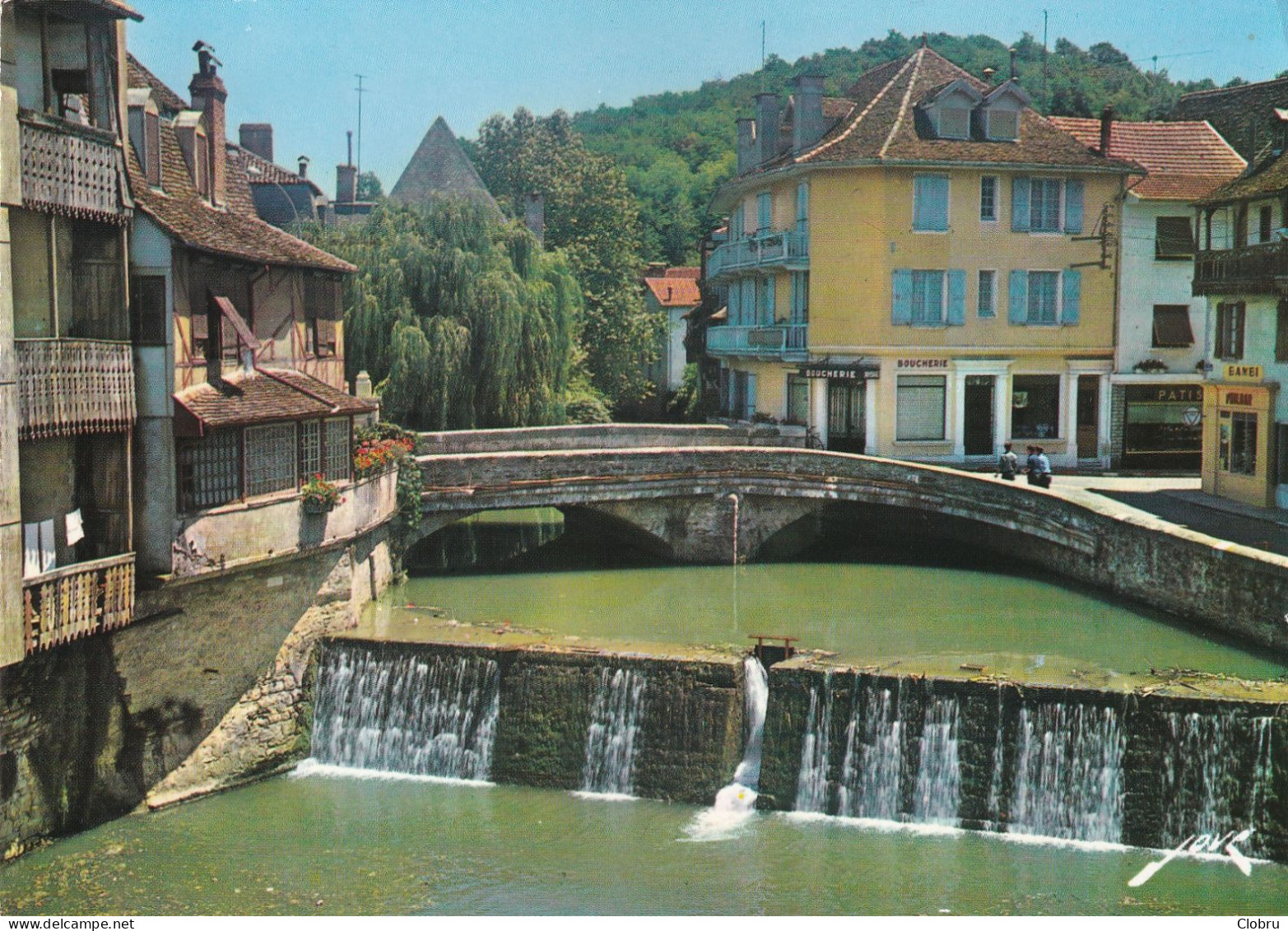 64, Salies De Bearn, Le Pont De La Lune Franchit Le Saleys - Salies De Bearn