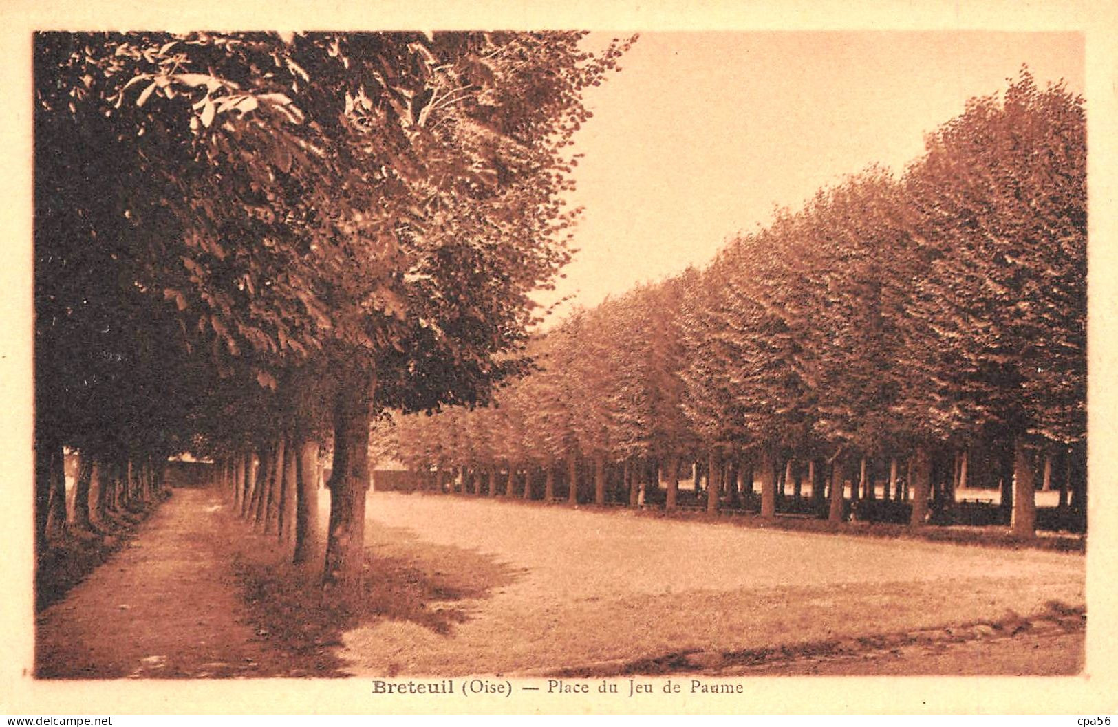 BRETEUIL - Place Du JEU De PAUME - R. Hunault éd. - Breteuil