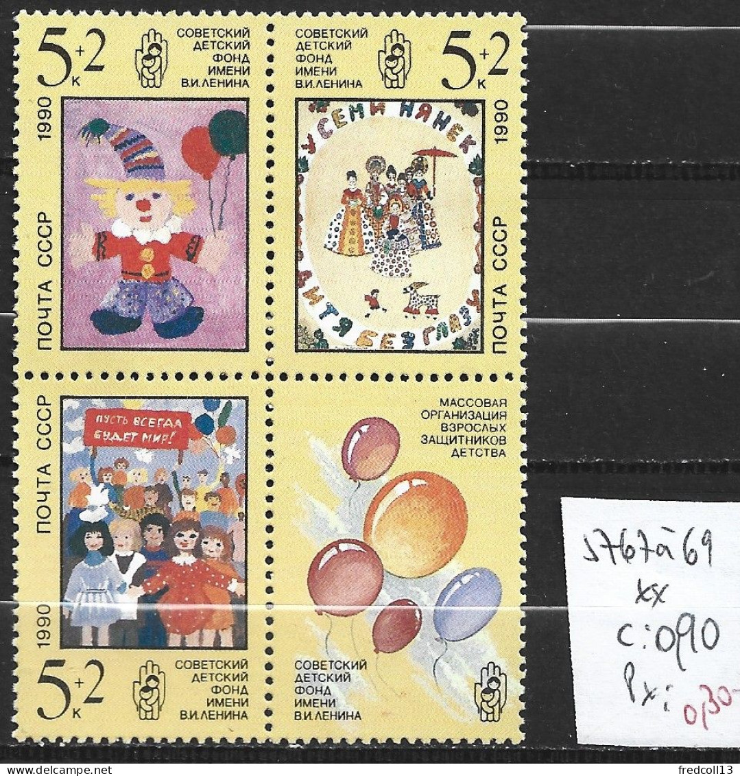 RUSSIE 5767 à 69 ** Côte 0.90 € - Unused Stamps