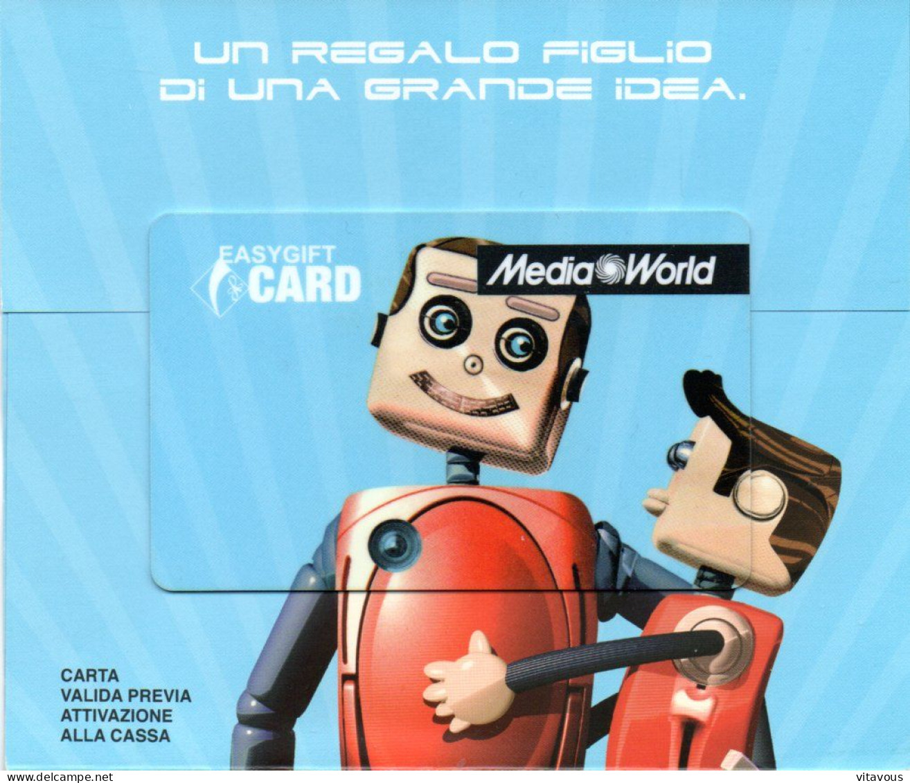 ROBOT Carte Cadeau IMedia World Talie Gift Card  (K 313) - Tarjetas De Regalo
