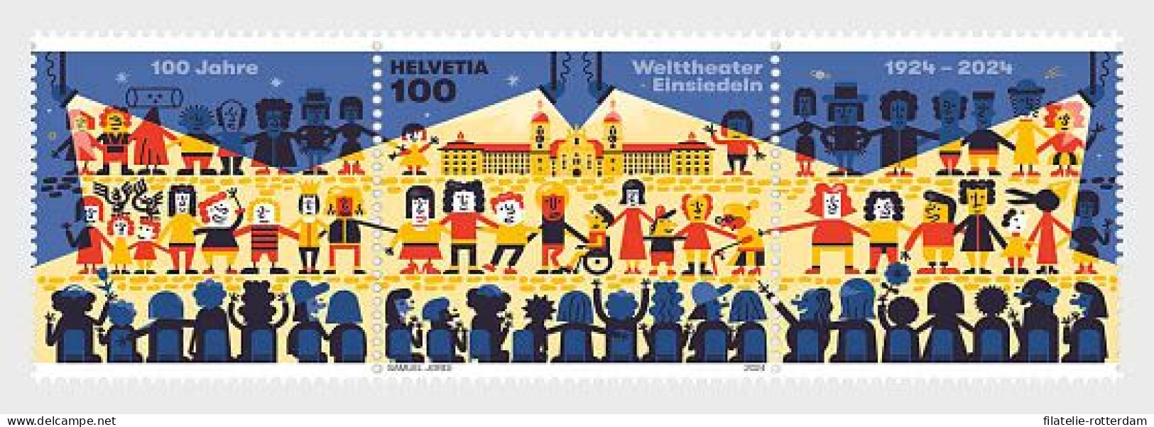 Switzerland / Zwitserland - Postfris / MNH - 100 Years Theater 2024 - Ongebruikt