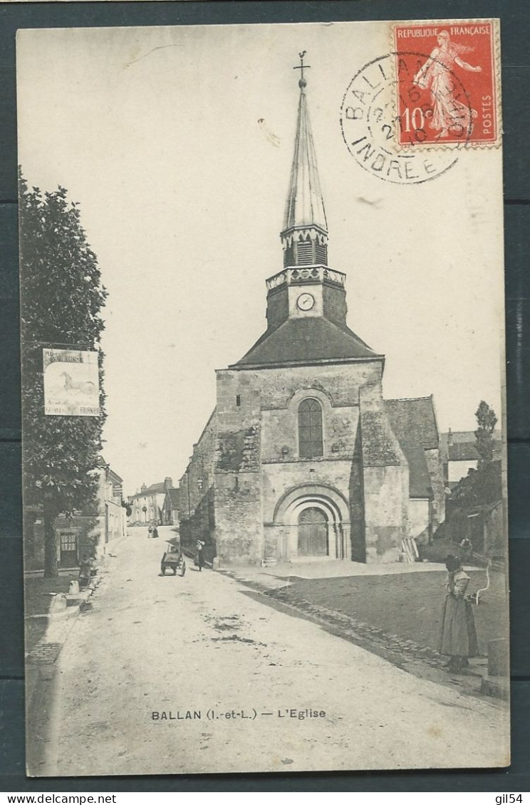 BALLAN MIRE / L'Eglise   - Mab 5936 - Ballan-Miré