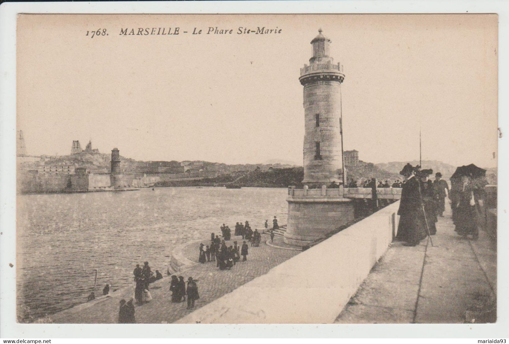 MARSEILLE - BOUCHES DU RHONE - LE PHARE SAINTE MARIE - Puerto Viejo (Vieux-Port), Saint Victor, Le Panier