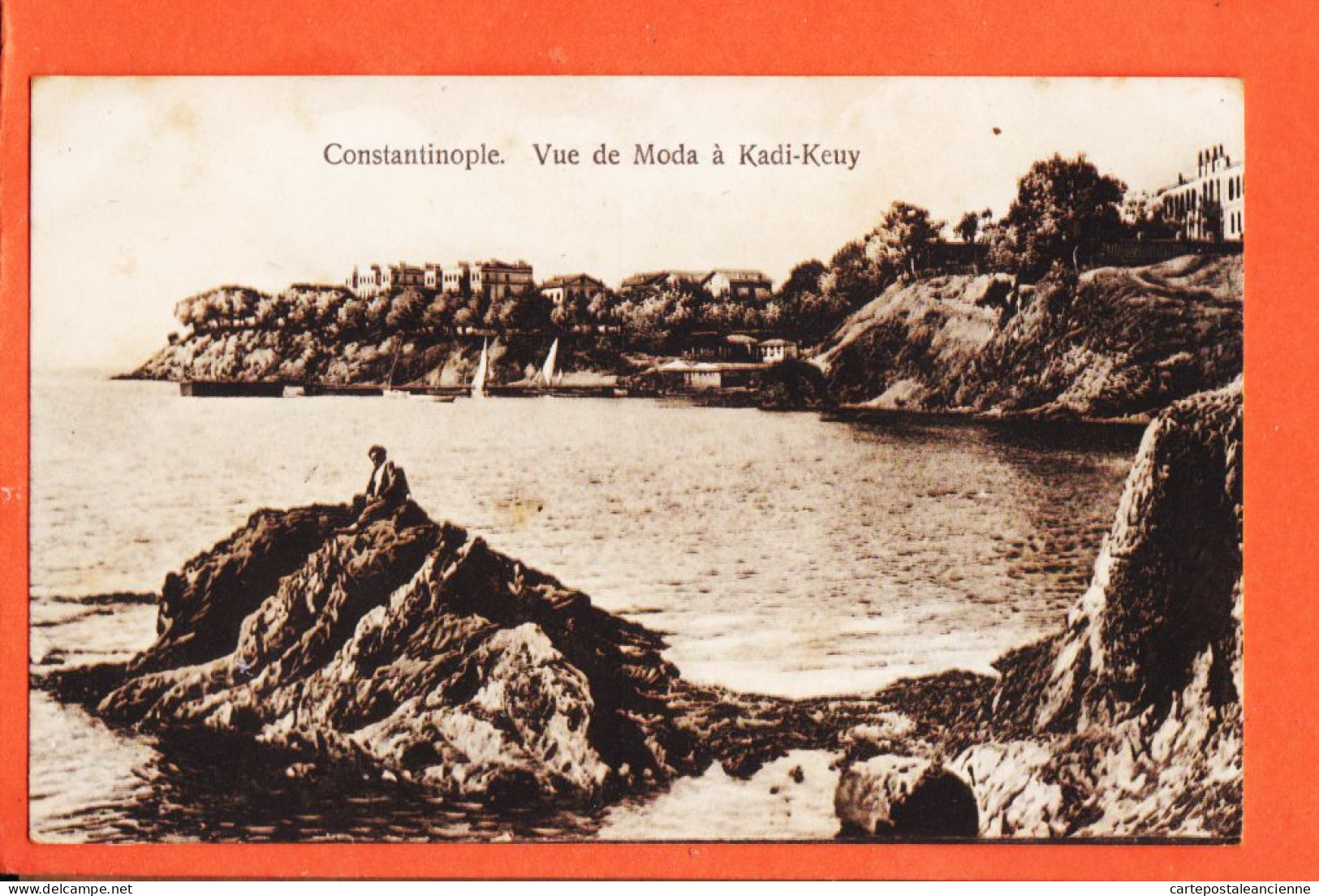 27990 / ⭐ ◉ CONSTANTINOPLE Turquie  (•◡•) Vue De MODA à KADI-KEUY 1910s ◉ Editeur M.J.C 21 - Turkije