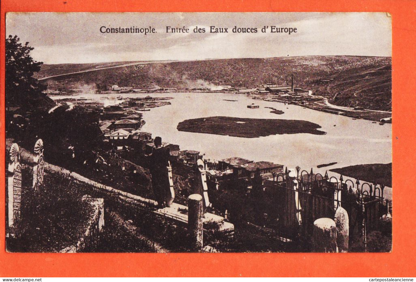 27991 / ⭐ ◉ CONSTANTINOPLE Turquie  (•◡•) Entrée Des Eaux Douces D' EUROPE 1910s ◉ Editeur M.J.C 70 - Türkei