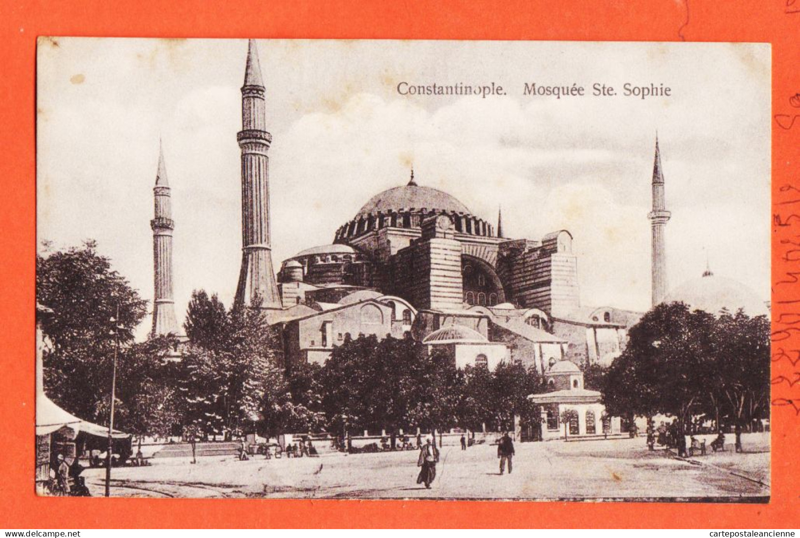 27995 / ⭐ ◉ CONSTANTINOPLE Turquie  (•◡•) Extérieur Mosquée SAINTE-SOPHIE Ste 1910s ◉ Editeur M.J.C 25 - Turkey