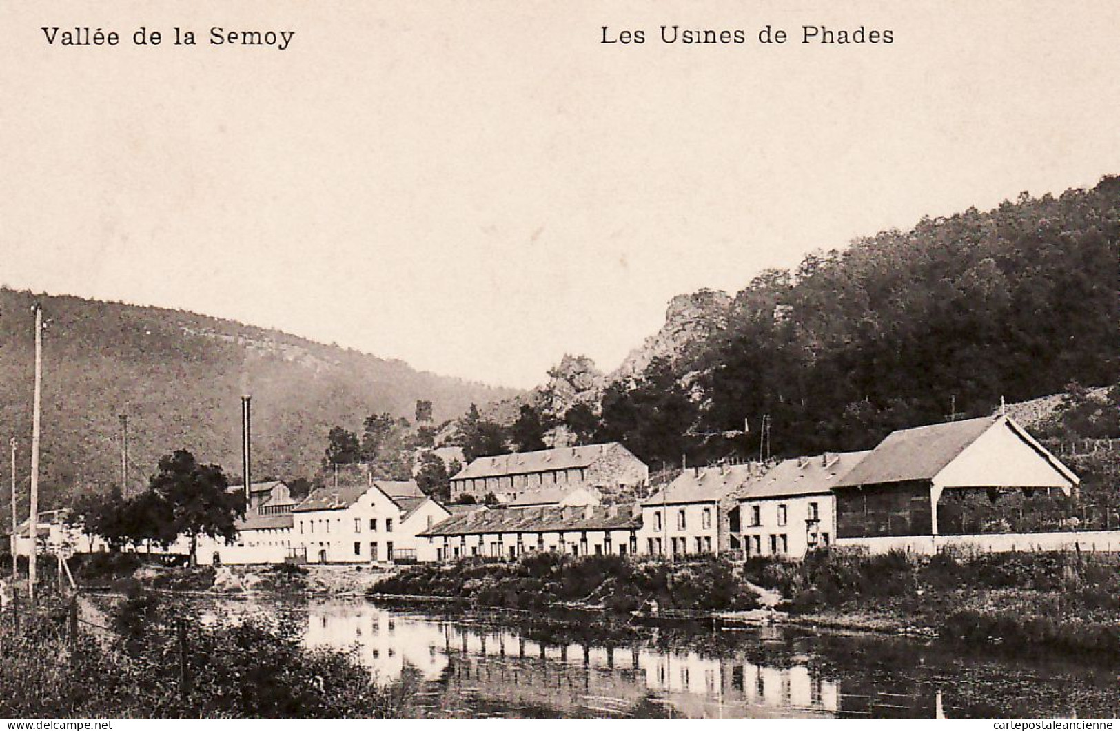 27513 / MONTHERNE 08-Ardennes Les USINES De PHADES Vallée De La SEMOY 1910s - J. WINLING Charleville - Montherme