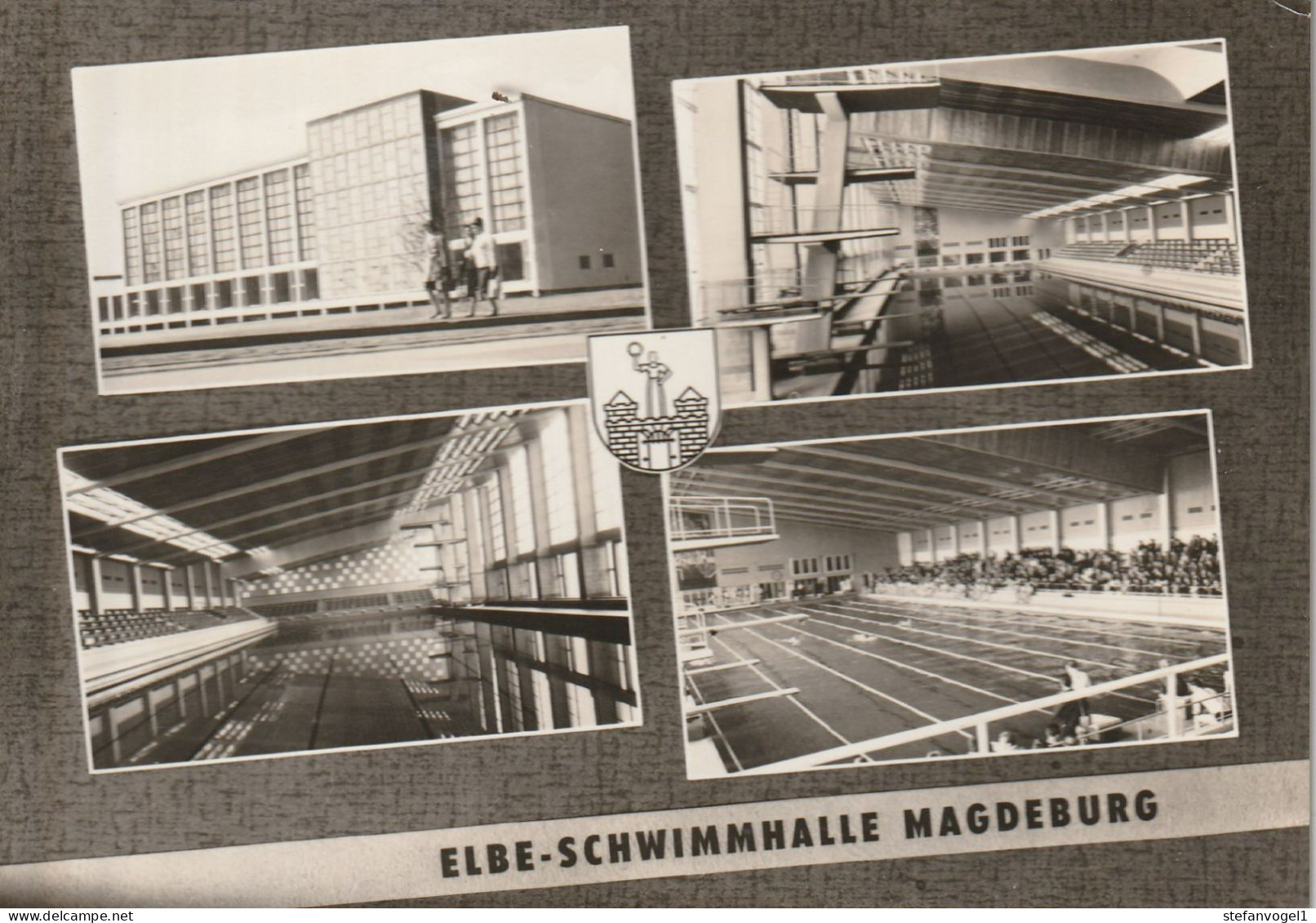 Magdeburg 1962 Schwimmhalle - Magdeburg