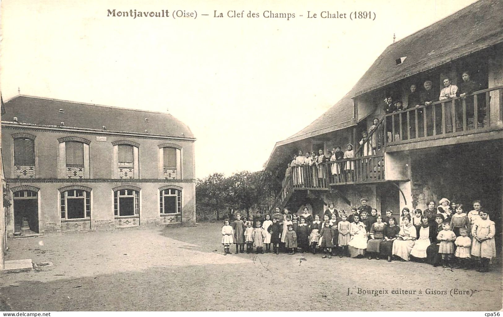 MONTJAVOULT - La CLEF Des CHAMPS - Le CHALET -  Animée - VENTE DIRECTE X - Montjavoult