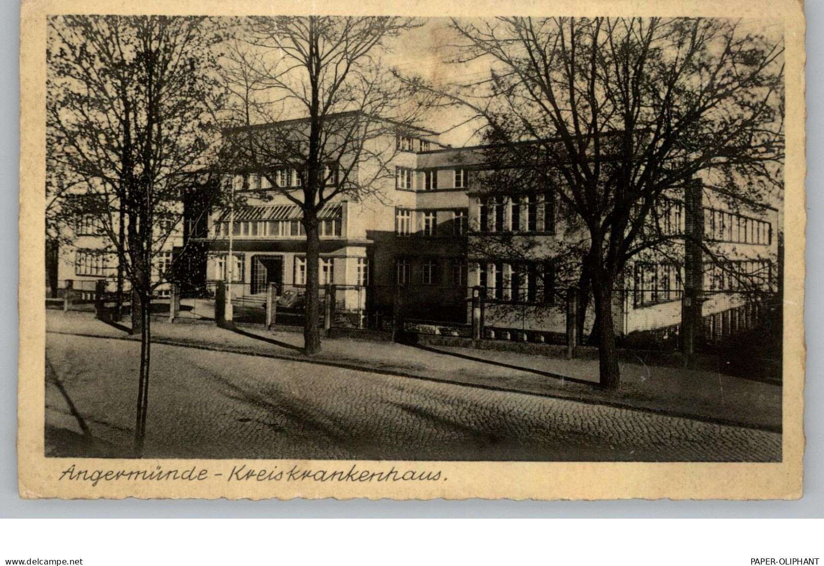 0-1320 ANGERMÜNDE, Kreiskrankenhaus, 30er Jahre - Angermuende