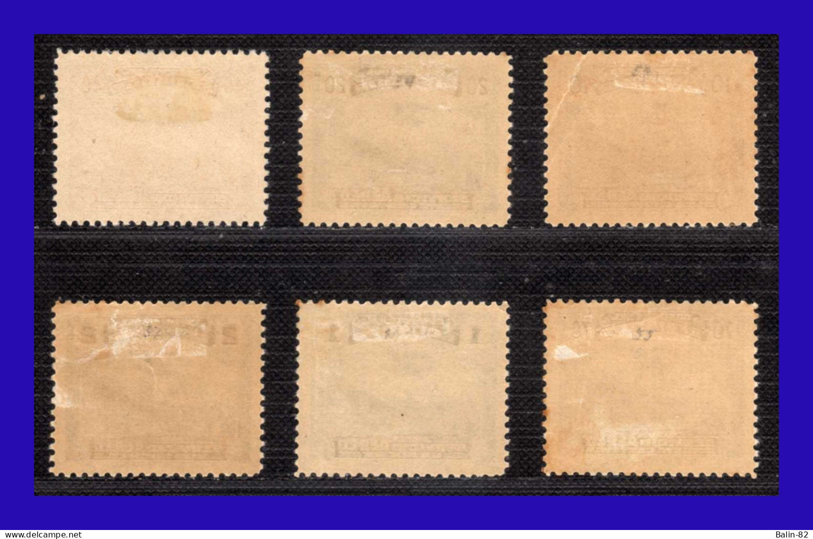 1937 - 1946 - Ecuador - Scott Nº C 51 - C 56 - MLH - EC- 089 - Ecuador