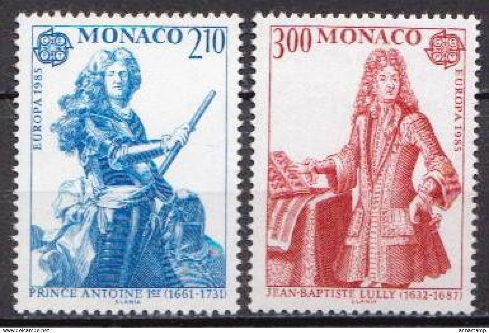 Monaco MNH Set - 1985