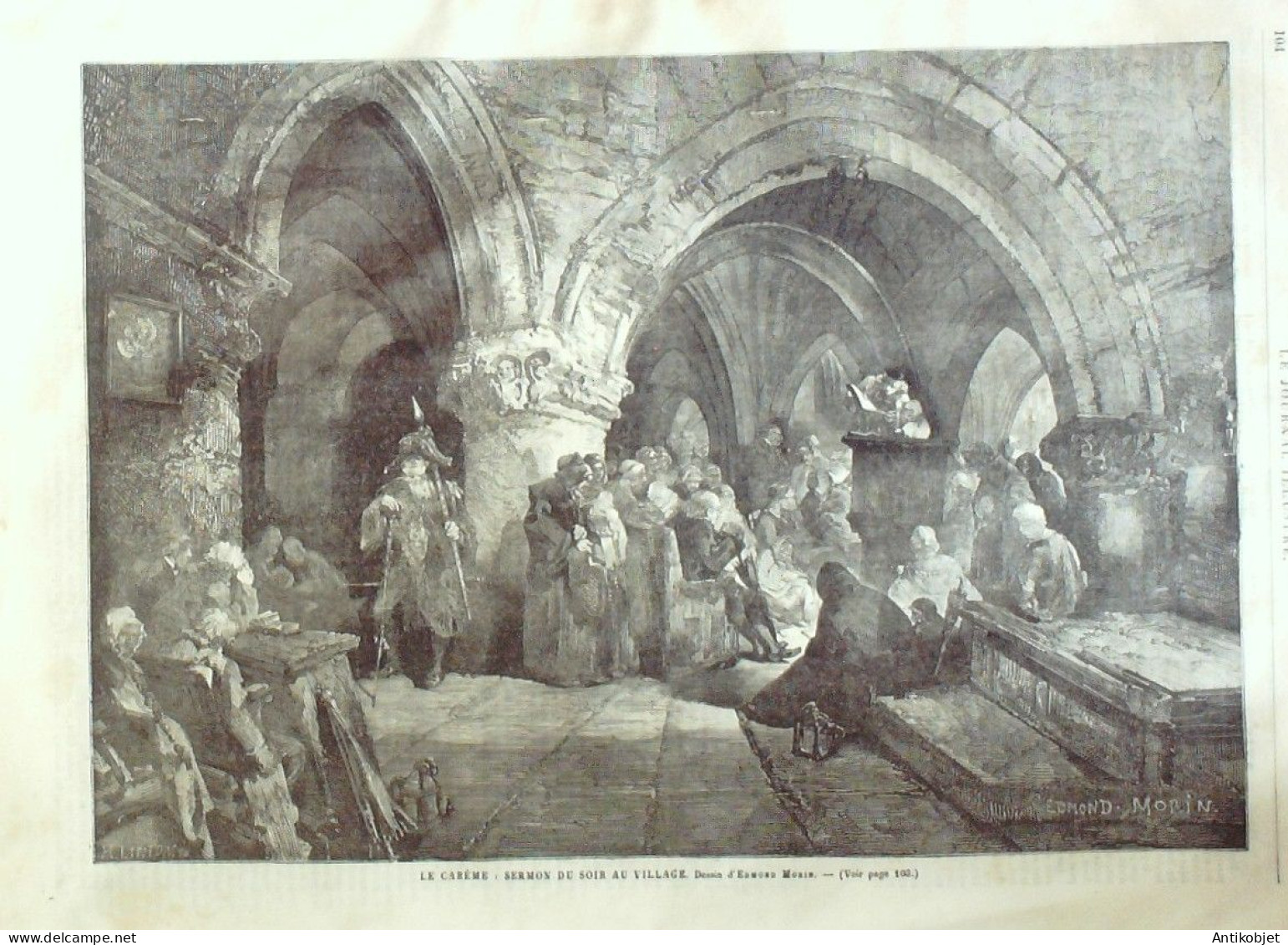 Le Journal Illustré 1865 N°59 Laval (72) Jules César - 1850 - 1899