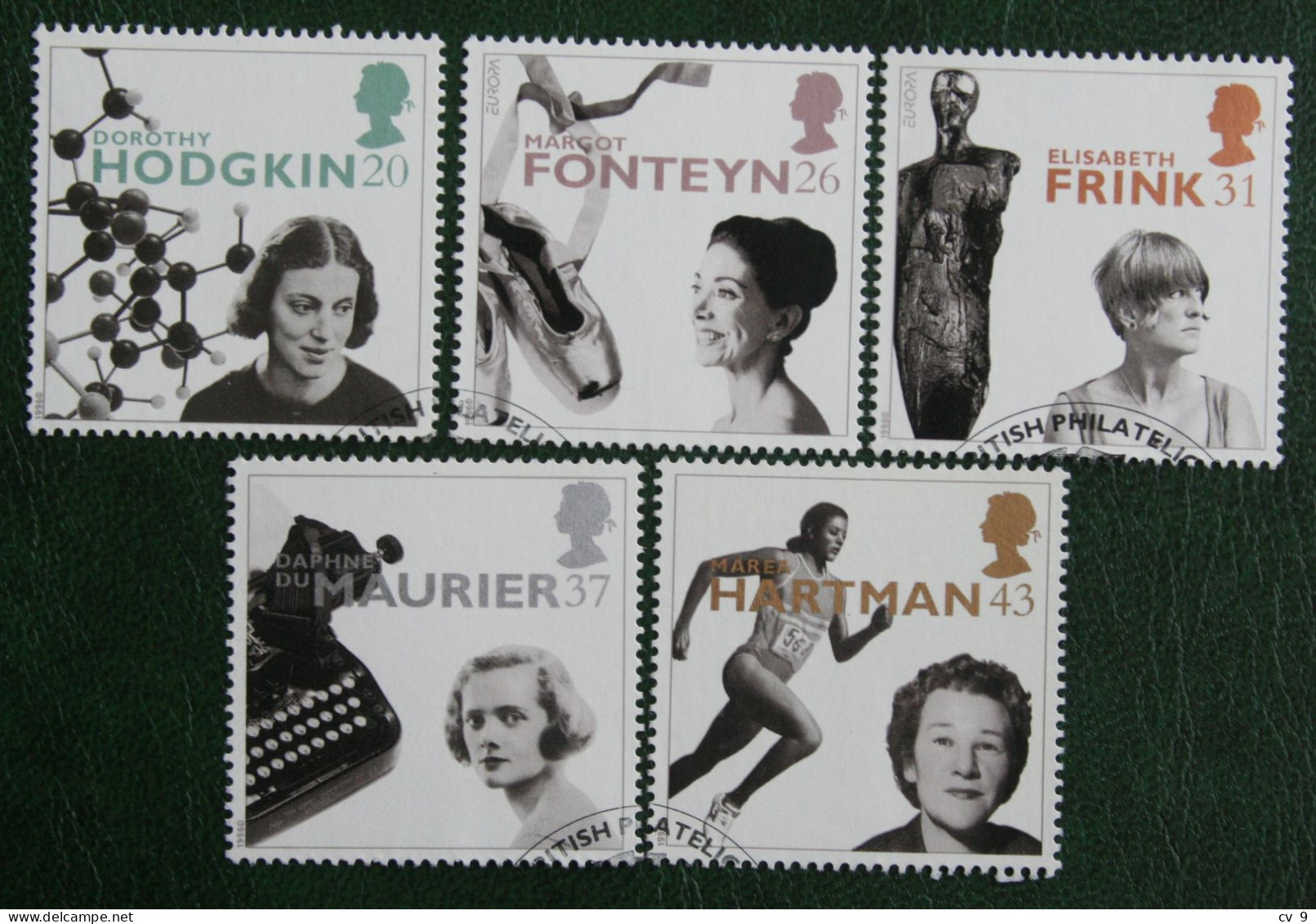 EUROPA CEPT Women (Mi 1647-1651) 1996 Used Gebruikt Oblitere ENGLAND GRANDE-BRETAGNE GB GREAT BRITAIN - Used Stamps