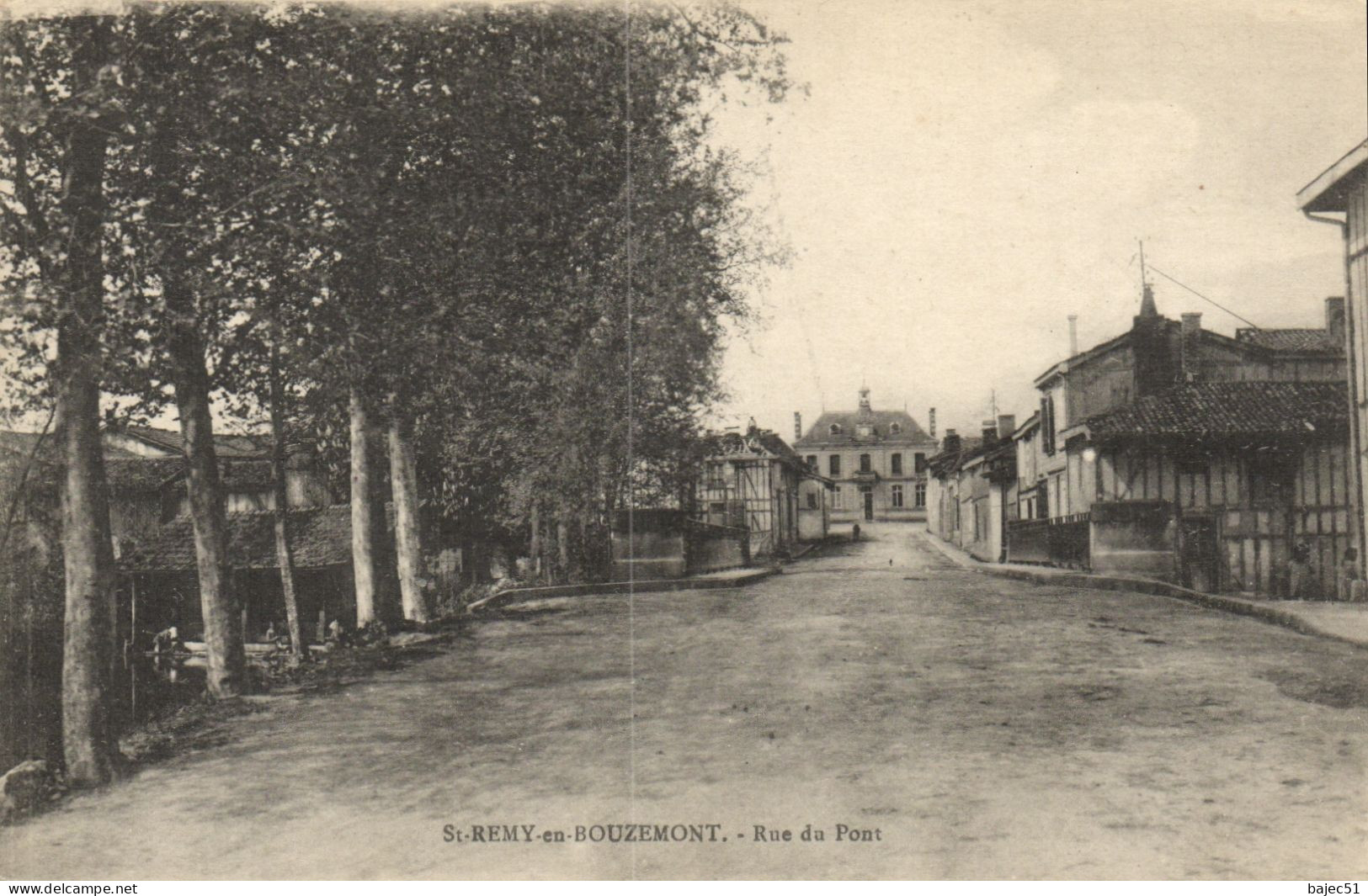 Saint Remy En Bouzemont - Rue Du Pont - Saint Remy En Bouzemont