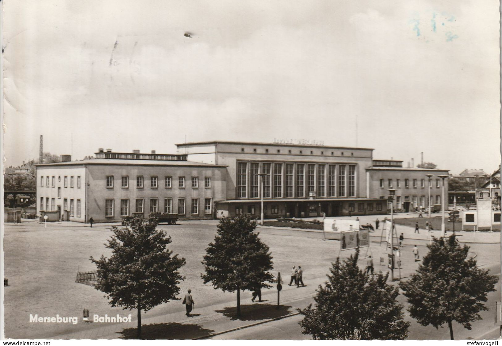 Merseburg  Bahnhof  1963 - Stations Without Trains