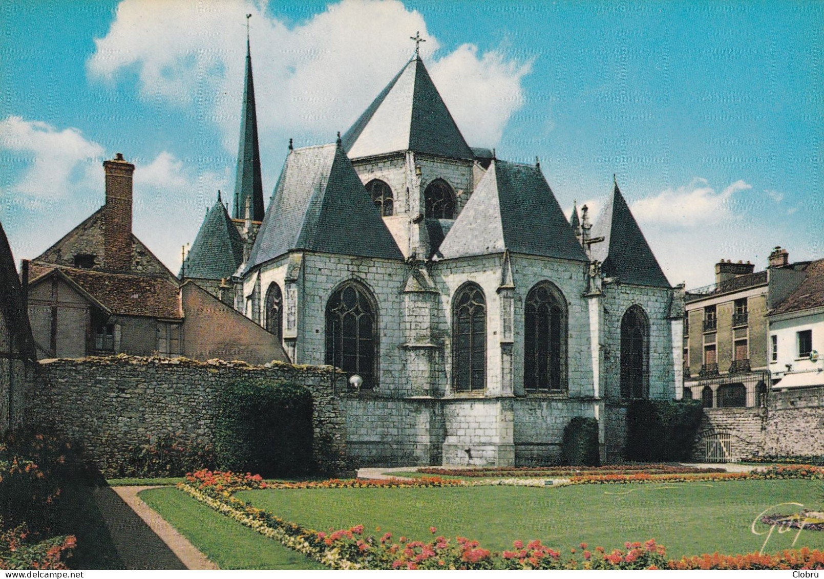 77, Nemours, L’Abside De L’Église Saint Jean Baptiste - Nemours